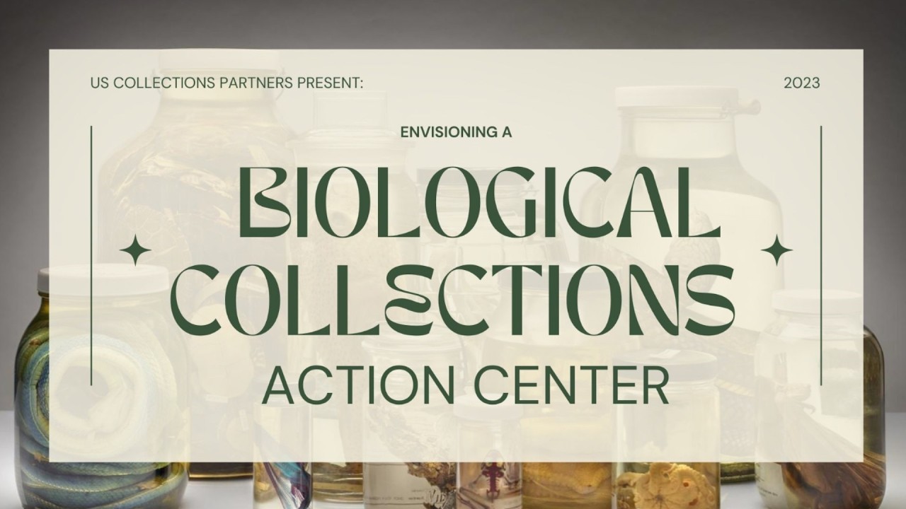 Webinar 1: Envisioning a Biological Collections Action Center