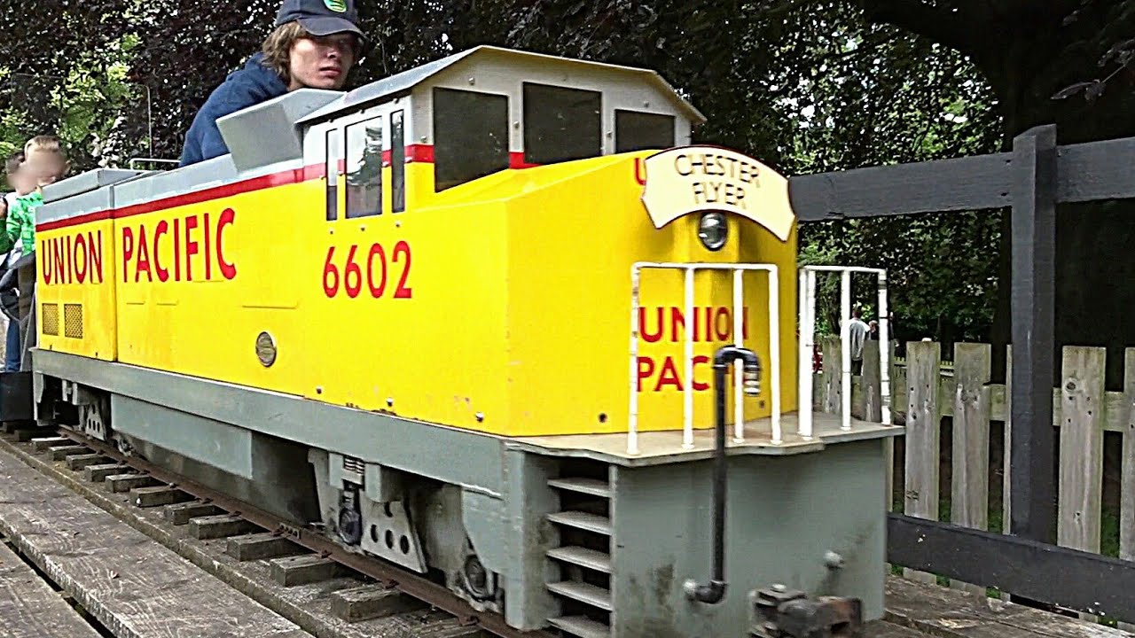 GROSVENOR PARK MINIATURE RAILWAY CHESTER 7 1/4 inch including off & on train footage. 26th June 2021