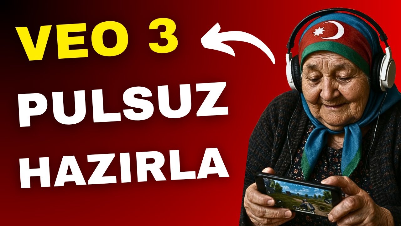 Çox Sadə 🤩 VEO 3 & Google Gemini Süni İntellekt Video Necə Hazırlanır
