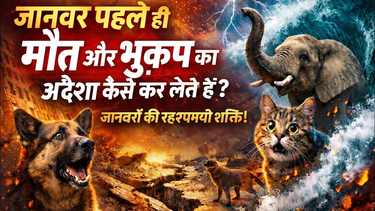 “जानवर पहले कैसे जान लेते हैं मौत और भूकंप? | Hidden Sixth Sense That Science Can’t Ignore!”