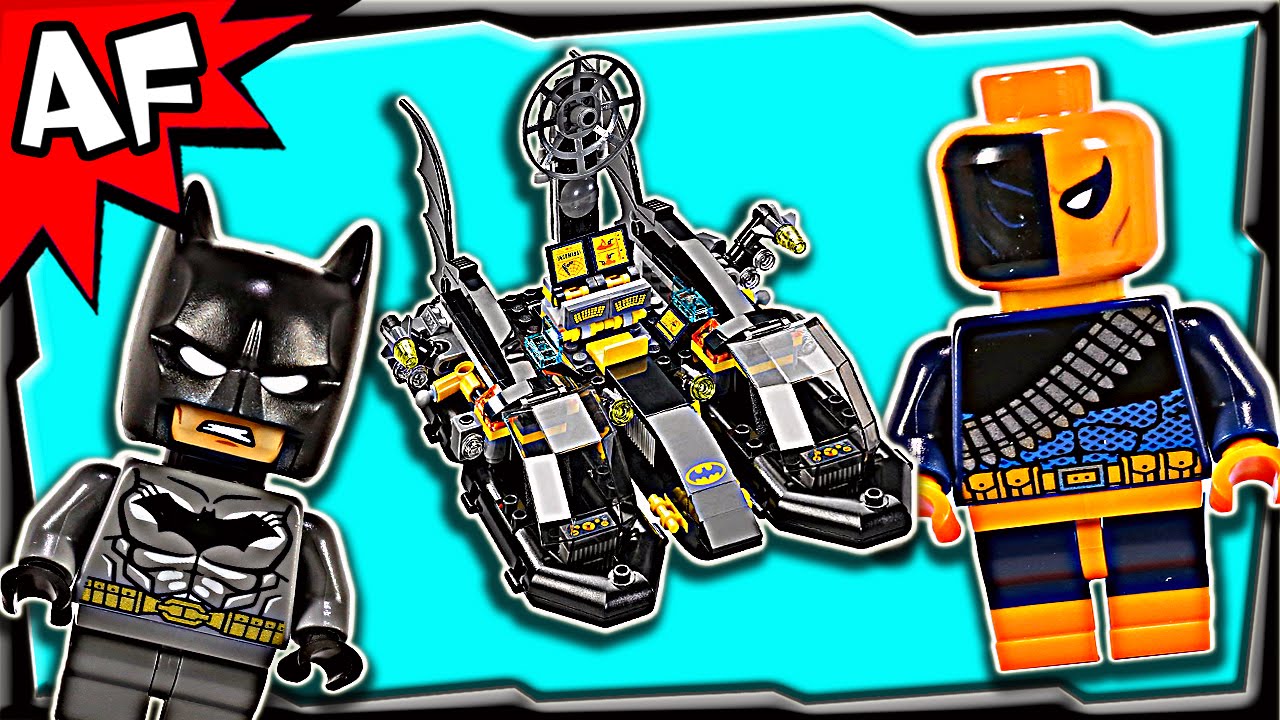 Lego Batman BATBOAT Harbor Pursuit 76034 Stop Motion Build Review
