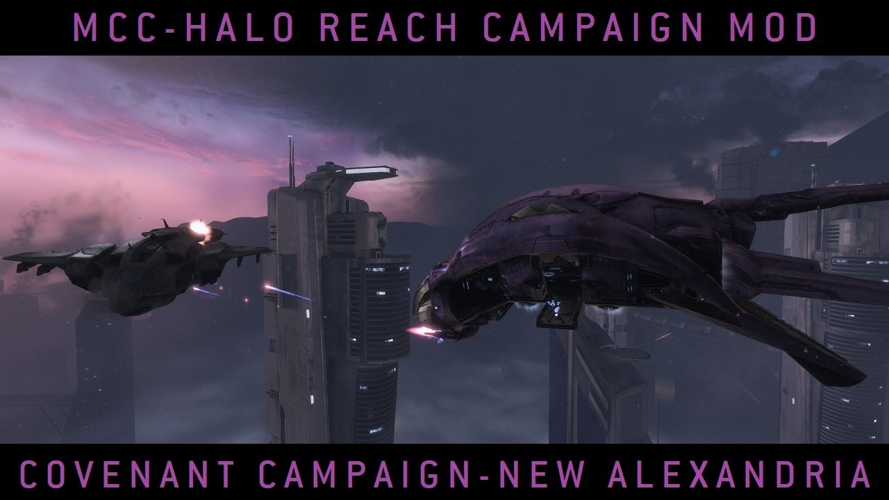 Halo MCC: Halo Reach Campaign Mod- Covenant Campaign New Alexandria