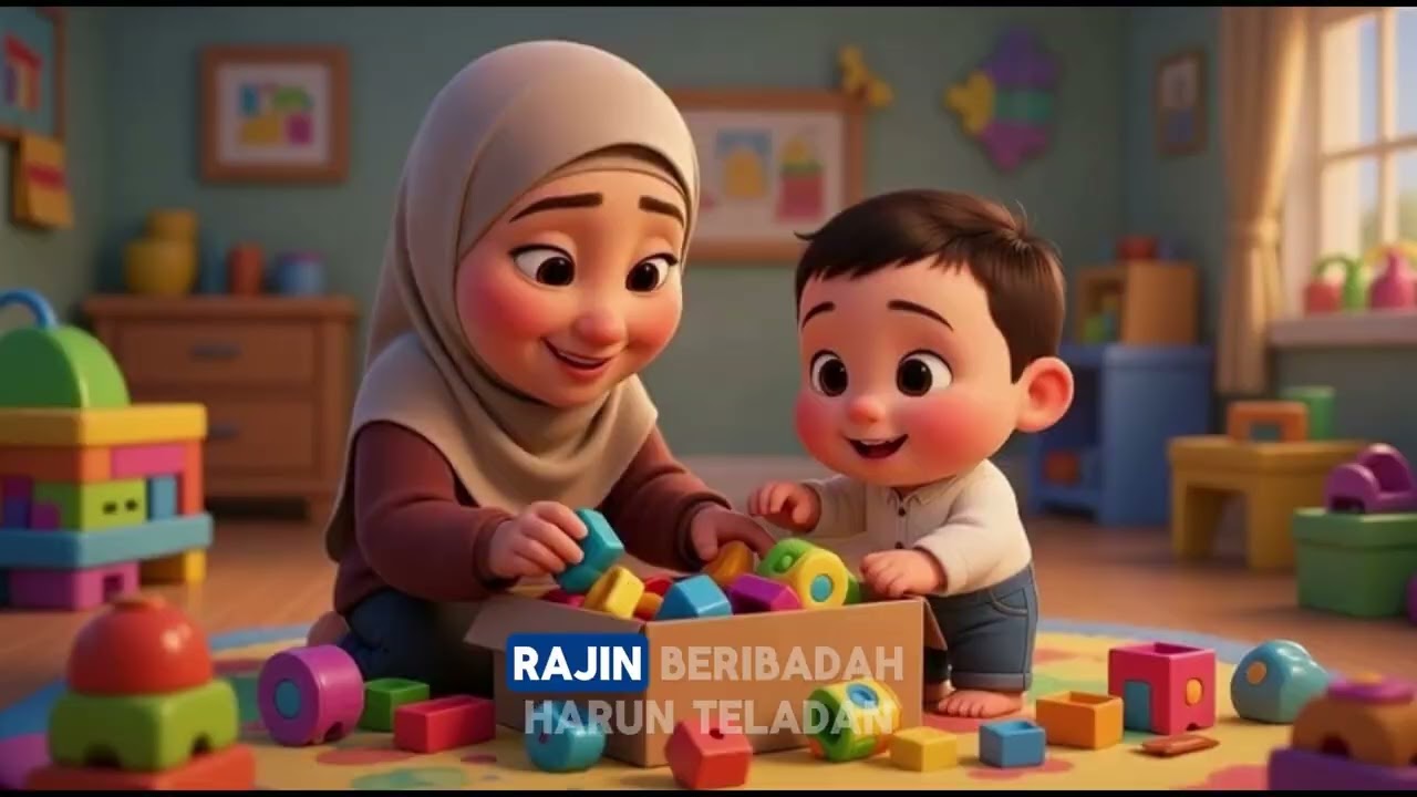 Lagu Nabi Harun AS: Juru Bicara Hebat & Pendamping Nabi Musa 🤝 (Nadzhom Anak)