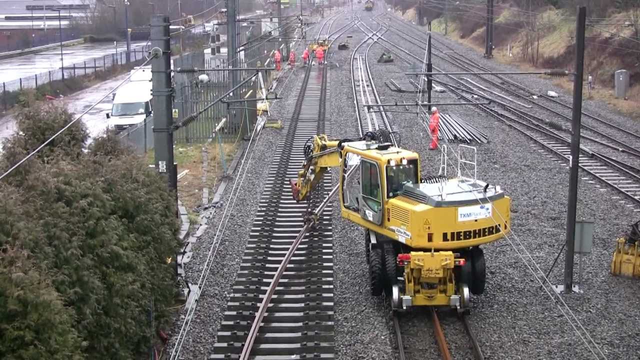 Track Laying at Kings Norton, 10/02/13.