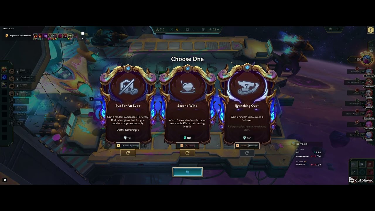 TFT Ranked Mr. 100 Win