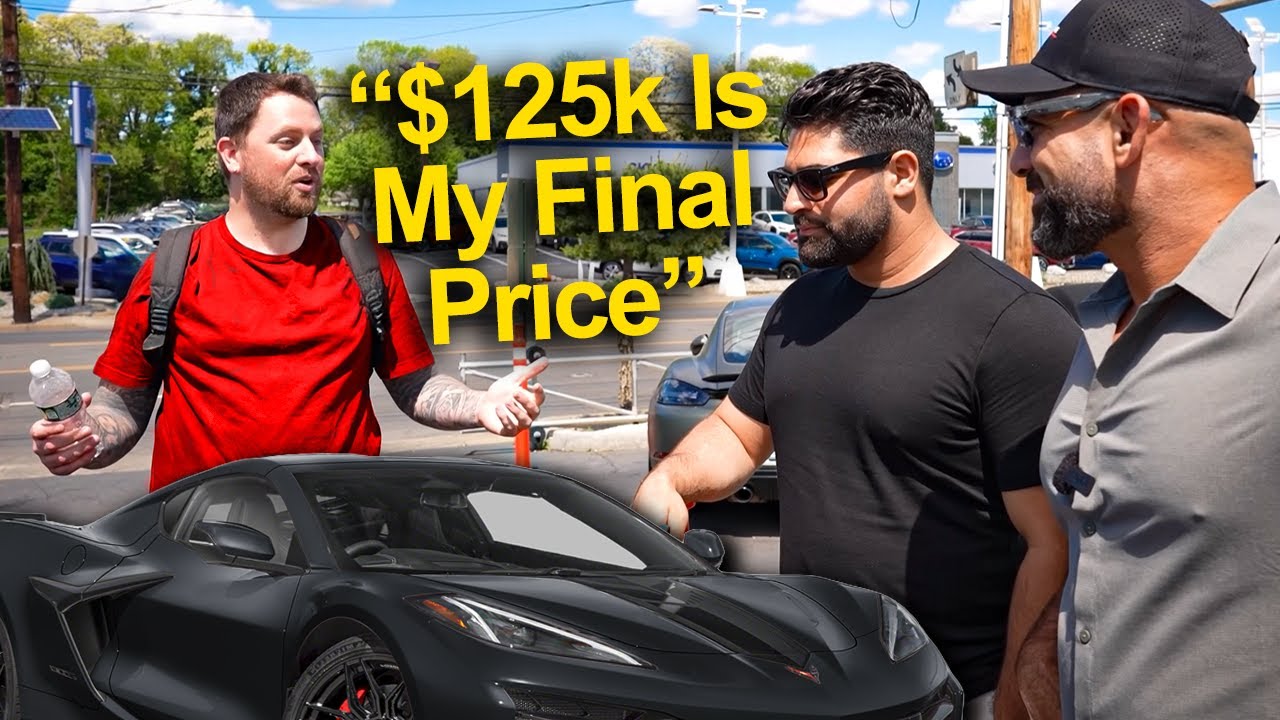 This Customer Wanted $125,000 for His Corvette... | Day in the Life of a LUXURY Car Dealer