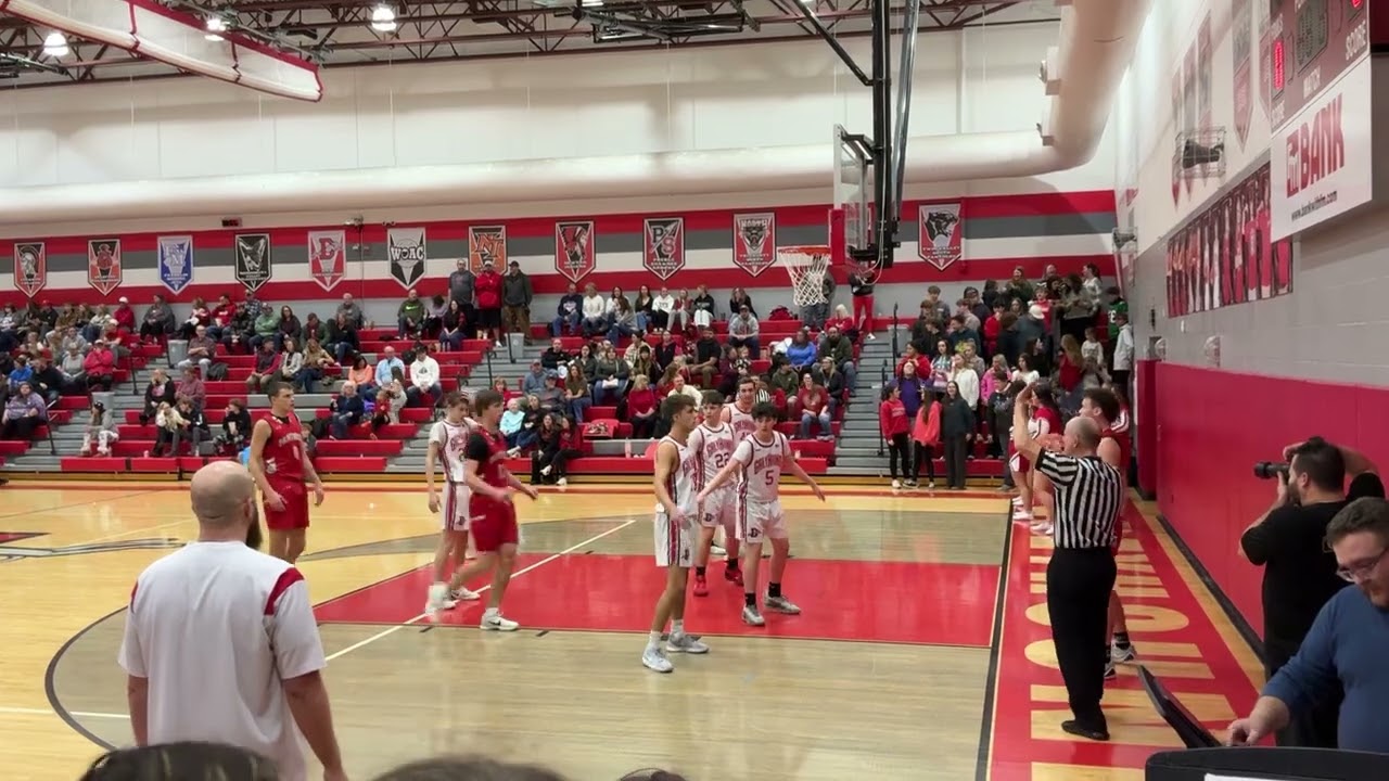 Dixie Varsity Boys Basketball vs Tri County North New Lebanon Ohio 1/16/2026