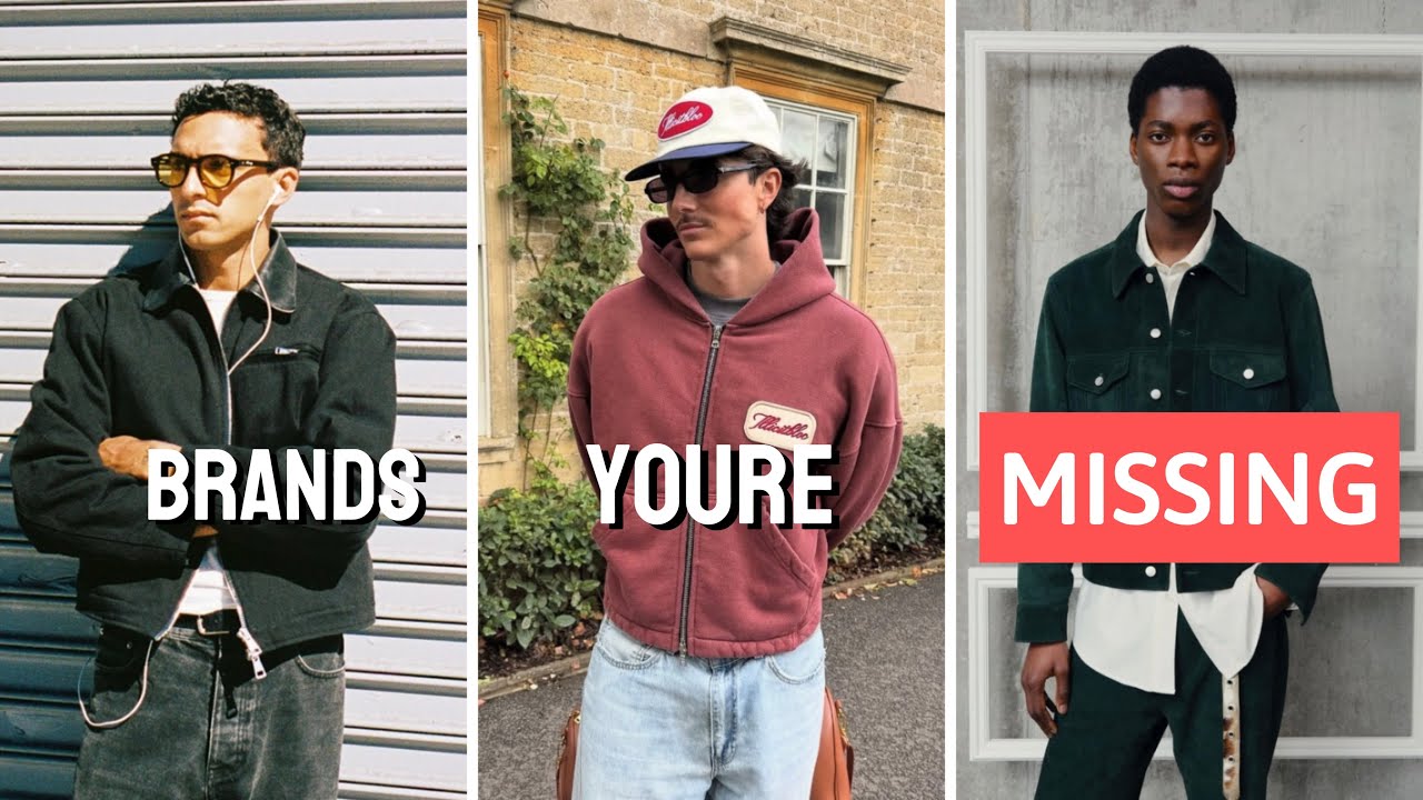 5 Menswear Brands You NEED To Know (But probably don’t)