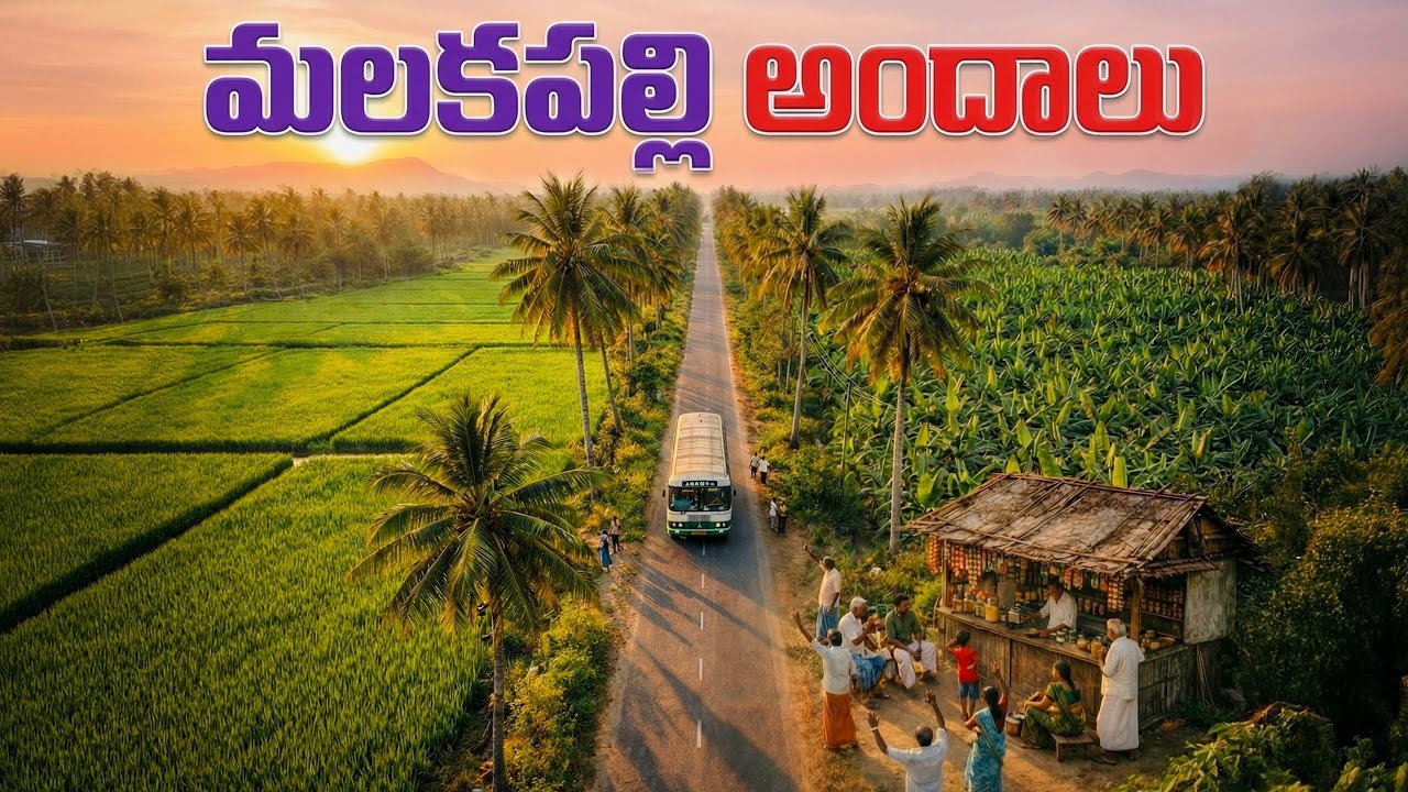 Malakapalli Village Beauty | Mana Palle Andalu | Beautiful Nature & Village Life