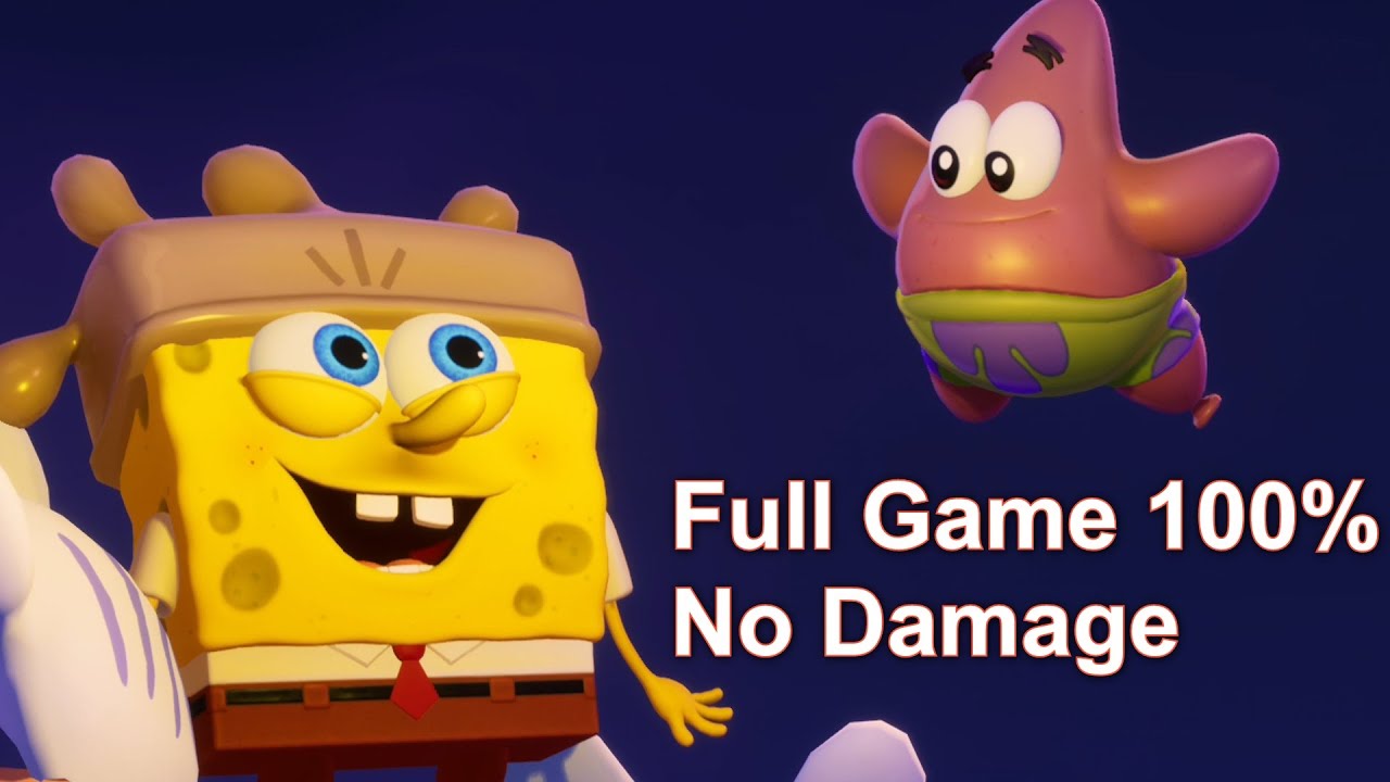 SpongeBob SquarePants: The Cosmic Shake - 100% Full Game Walkthrough (No Damage)