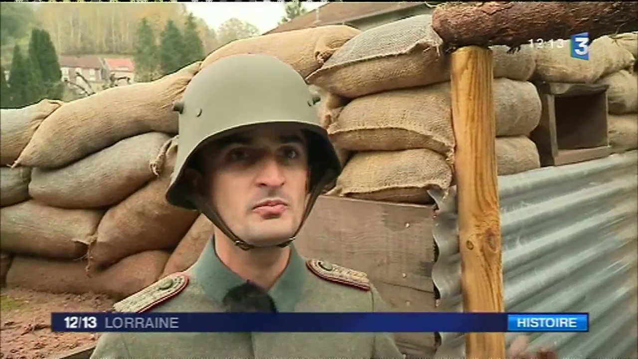 Serie 11 novembre 1918 la tranchee de Saint Quirin