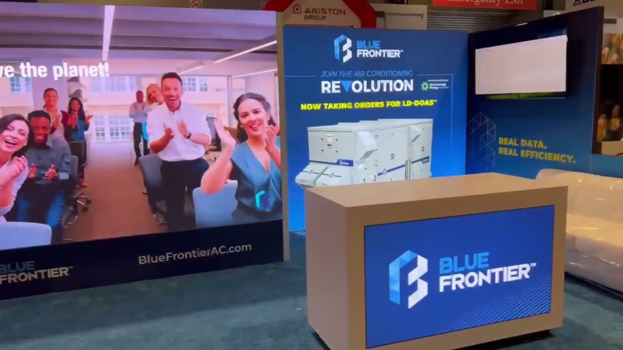 Big Screen Trade Show Booth - LED Video Wall Booth