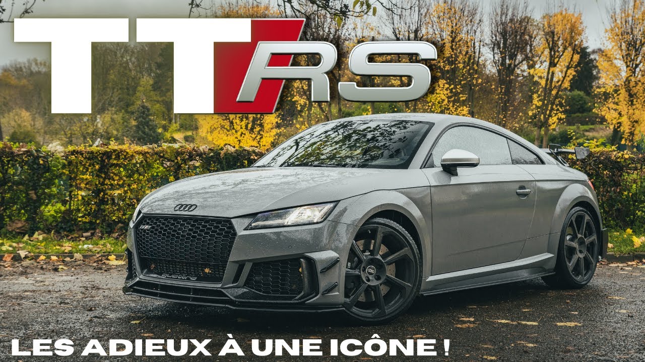 ESSAI AUDI TT RS Iconic Edition : la PLUS EXTRÊME de TOUTES 😈
