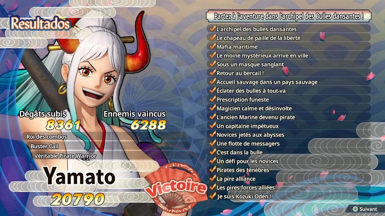 GUIDE NOUVELLES MISSIONS YAMATO  - ONE PIRATE WARRIORS 4 DLC #4