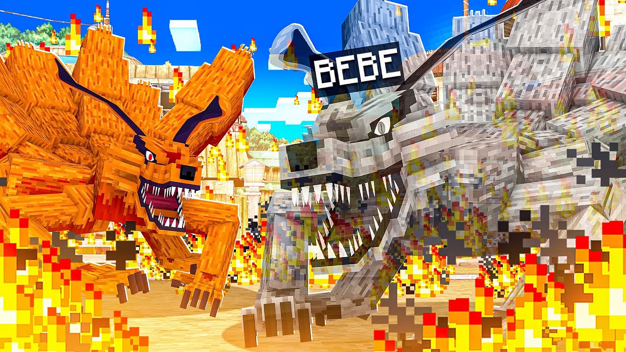 Who's Your Family? O FILHO DA KURAMA VIROU A KURAMA FANTASMA no MINECRAFT