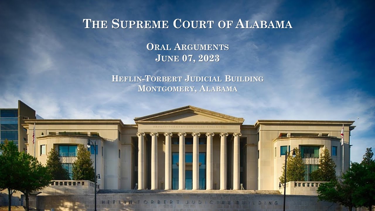 Alabama Supreme Court O/A June 07, 2023