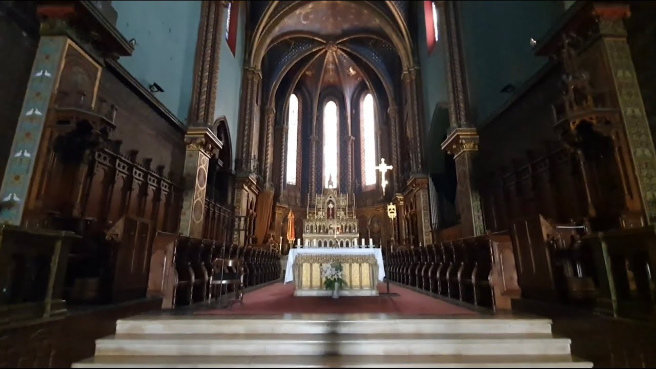 Abbaye Saint Michel de Frigolet, dans les Bouches-du-Rhône, France.