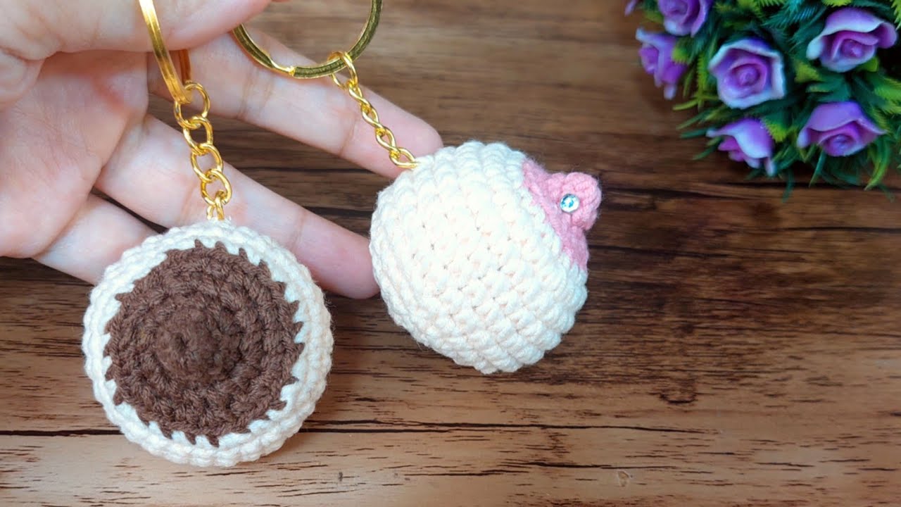 How To Crochet Boobs Keychain Step By Step For Beginners - Crochet Boobs Tutorial
