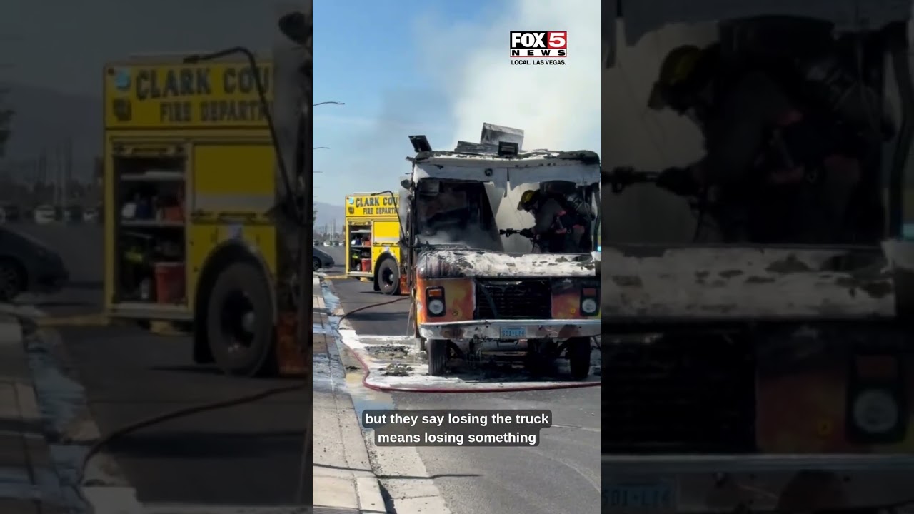 Las Vegas food truck family rebuilds after fire destroys vehicle
