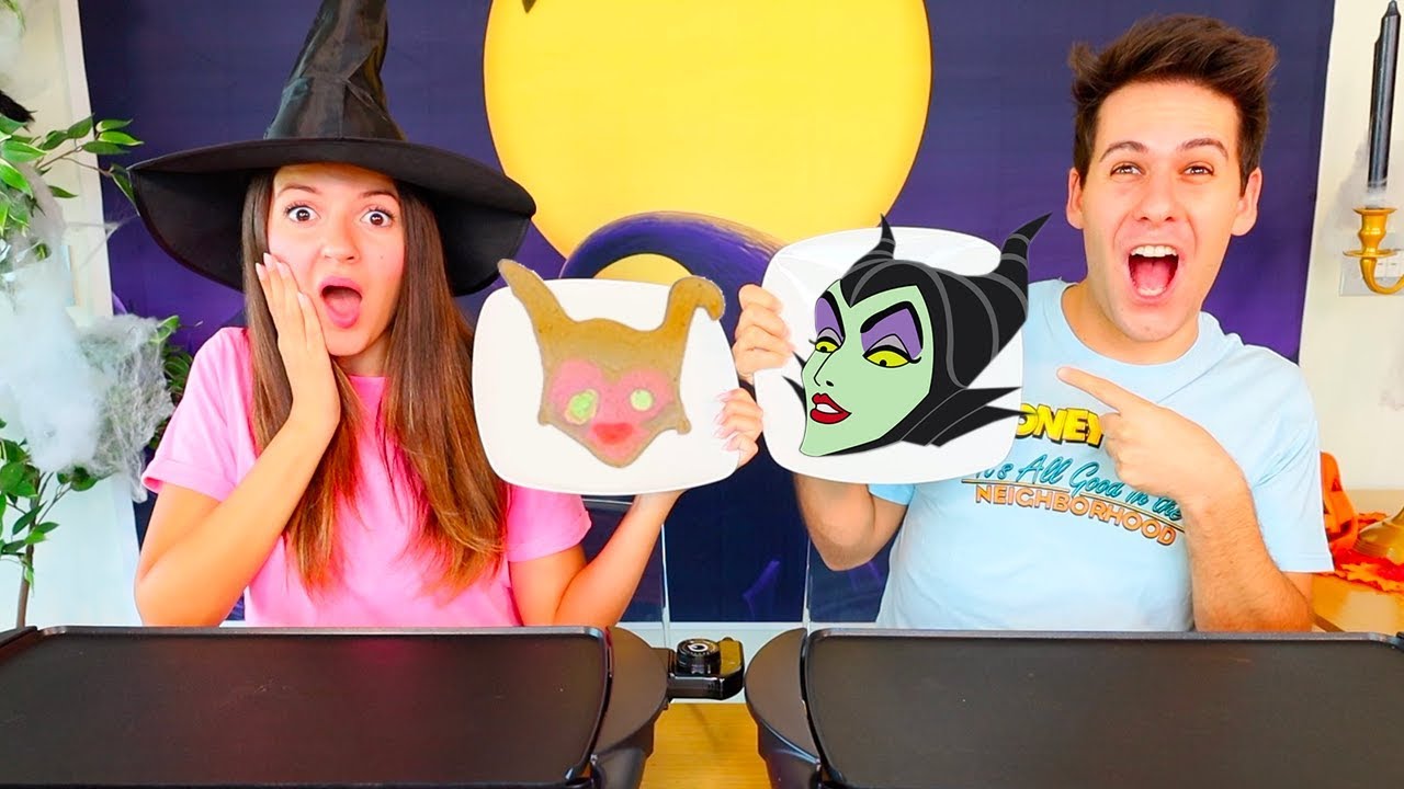 PANCAKE ART CHALLENGE DI HALLOWEEN 2!