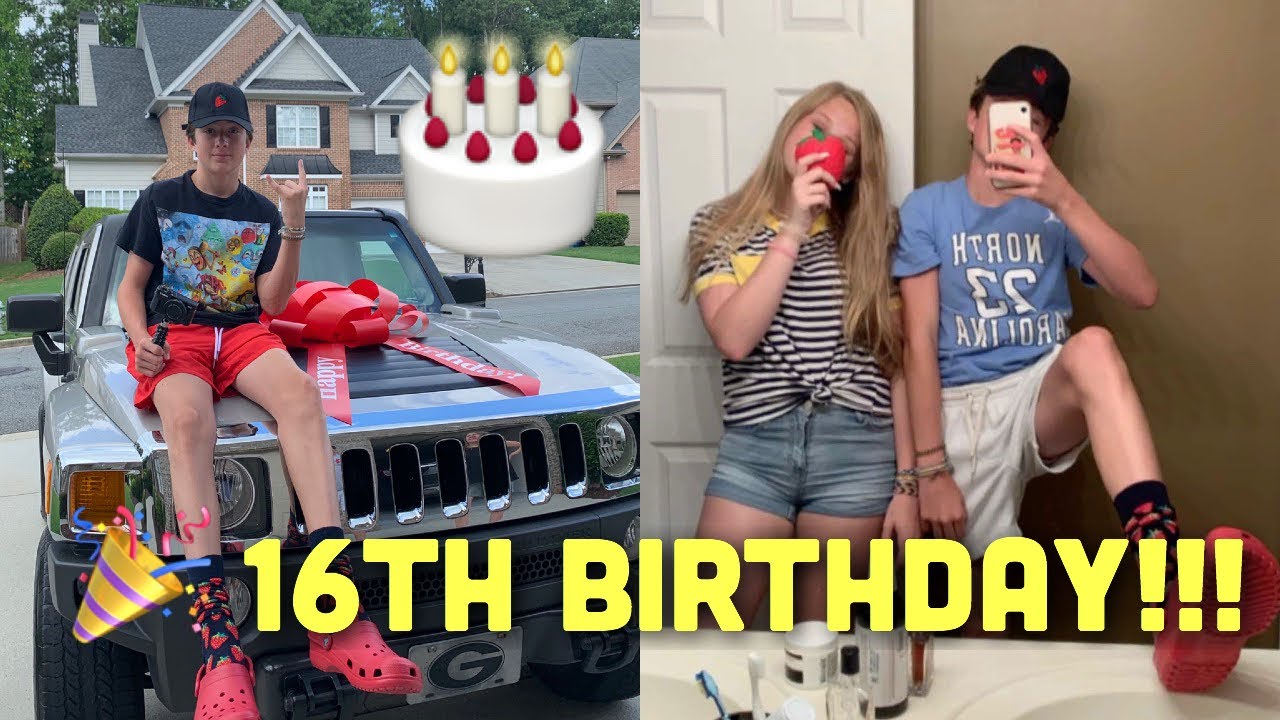 My 16th birthday vlog