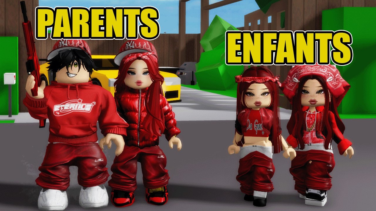 J'AI CRÉE MA FAMILLE DE GANG RÉALISTE SUR BROOKHAVEN ! ROBLOX