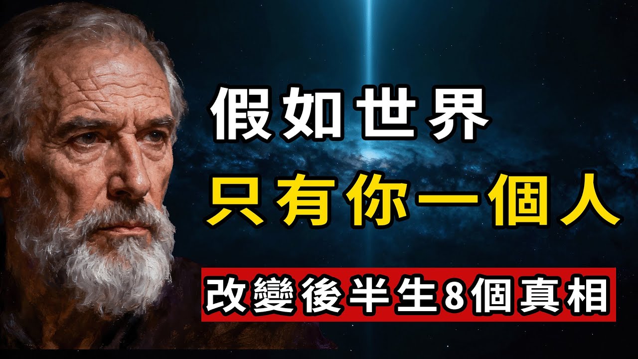 你所有的遇見，其實都是你自己，只需明白這8點。