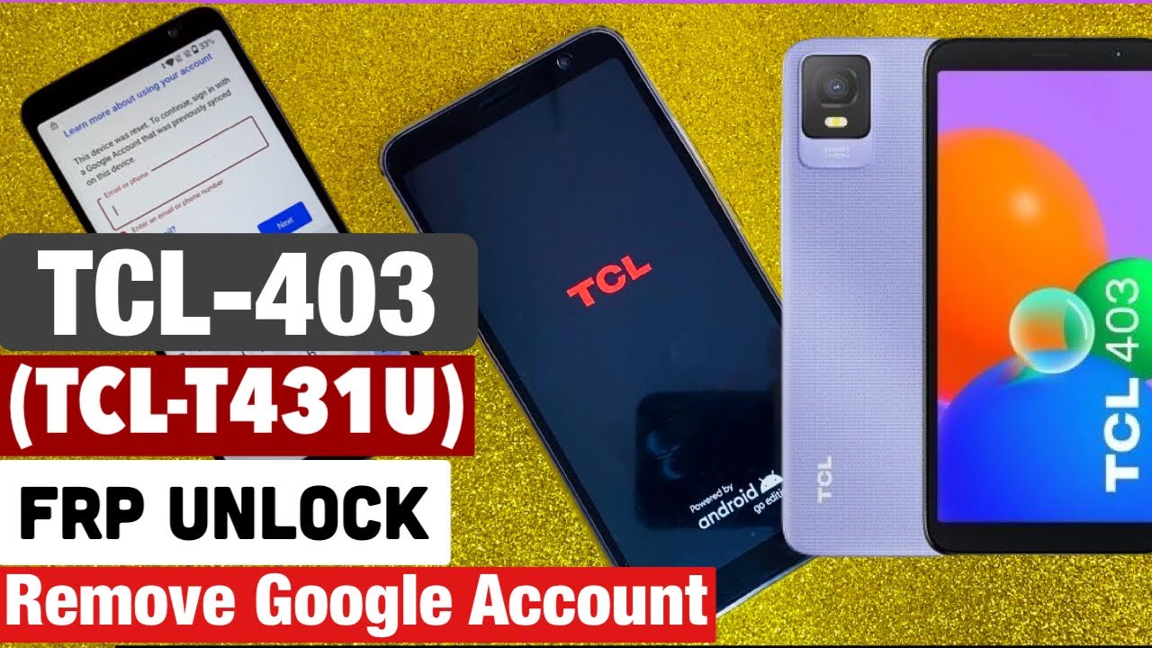 TCL-403 (T431U) FRP Bypass 2024 Android 11 | Remove Google Account  without PC