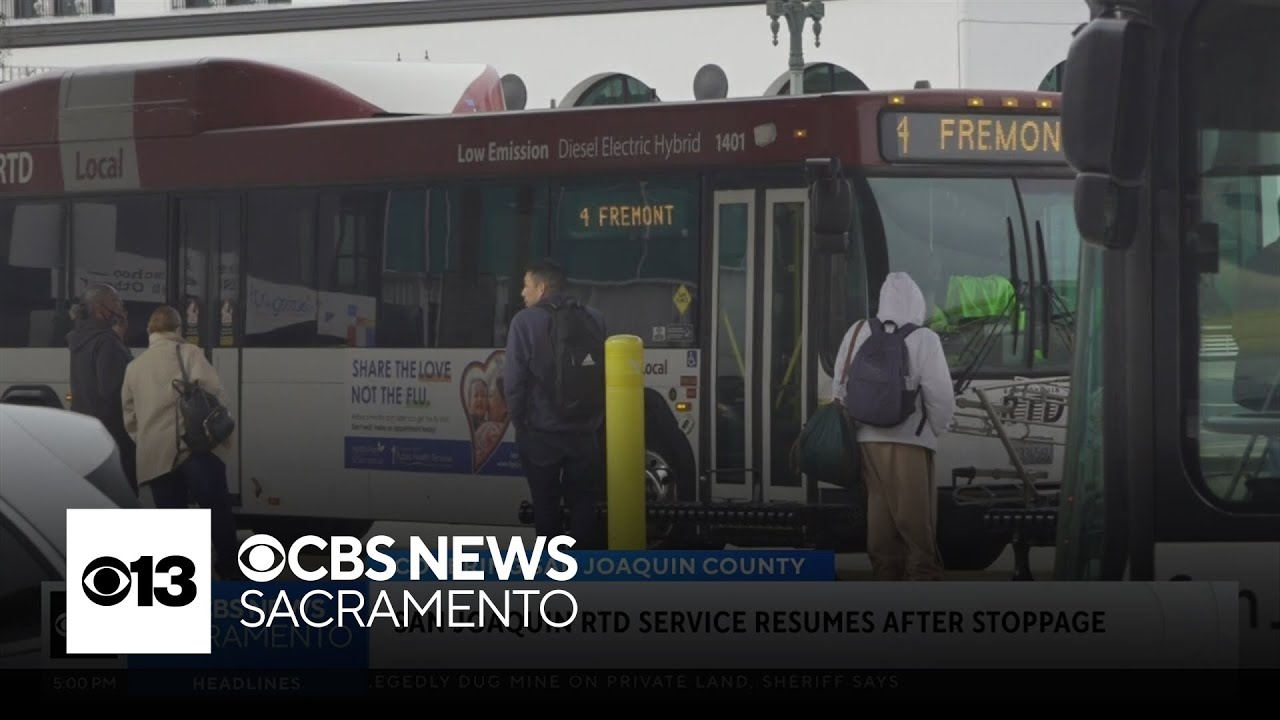 San Joaquin public transit resumes after protest forces service stoppage
