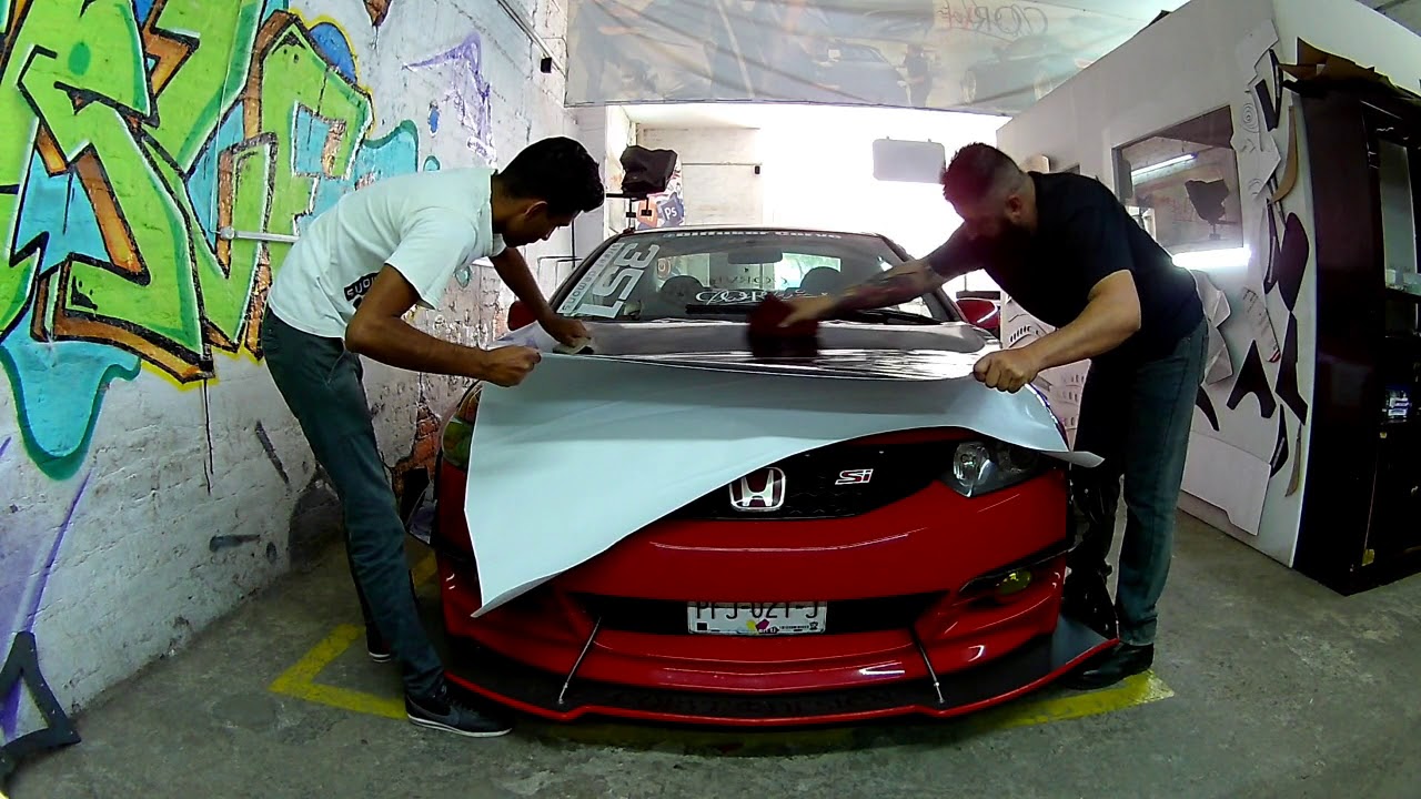 FABRICANDO E INSTALANDO UNA TOMA DE AIRE EN EL COFRE DE MI CARRO