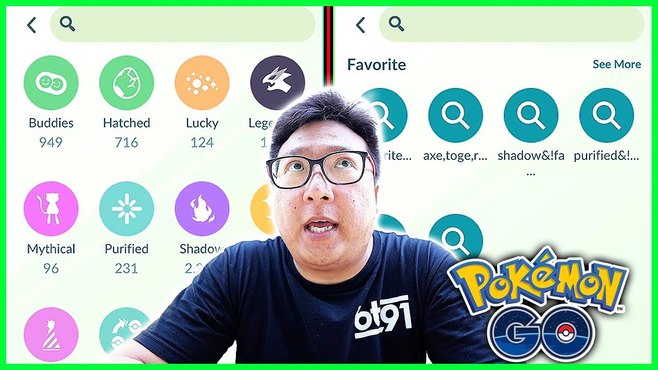 How to Use Search Terms to Transfer Pokemon Fast in Pokemon GO