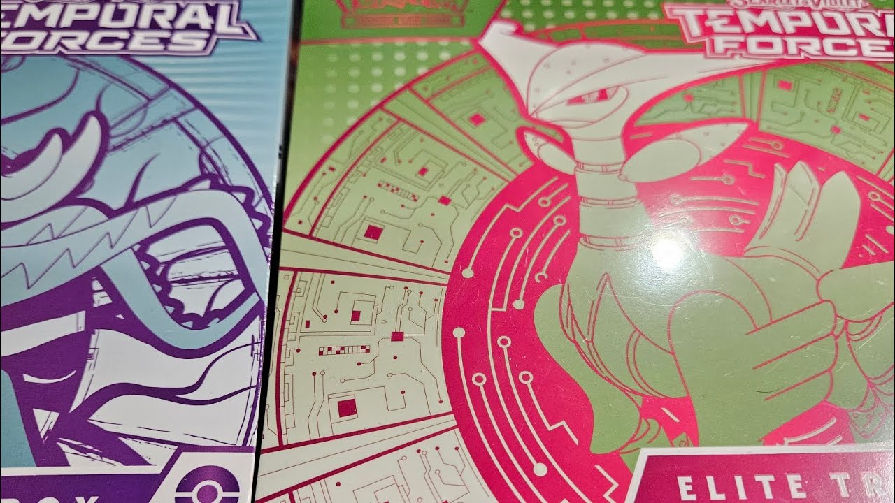 Pokémon TCG: Scarlet and Violet Temporal Forces ETB Opening (x10)