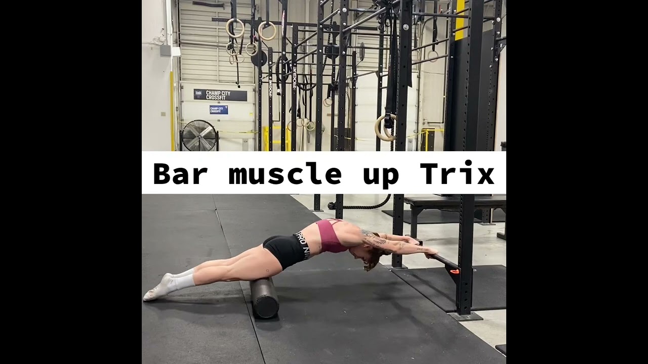 Bar muscle up Trix - drills for strong pull and hip drive