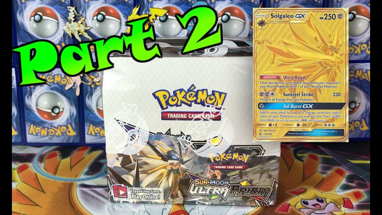 Opening Pokemon Ultra Prism Booster Box &ndash; Hunting for GOLD (That FULLART!&hellip;)