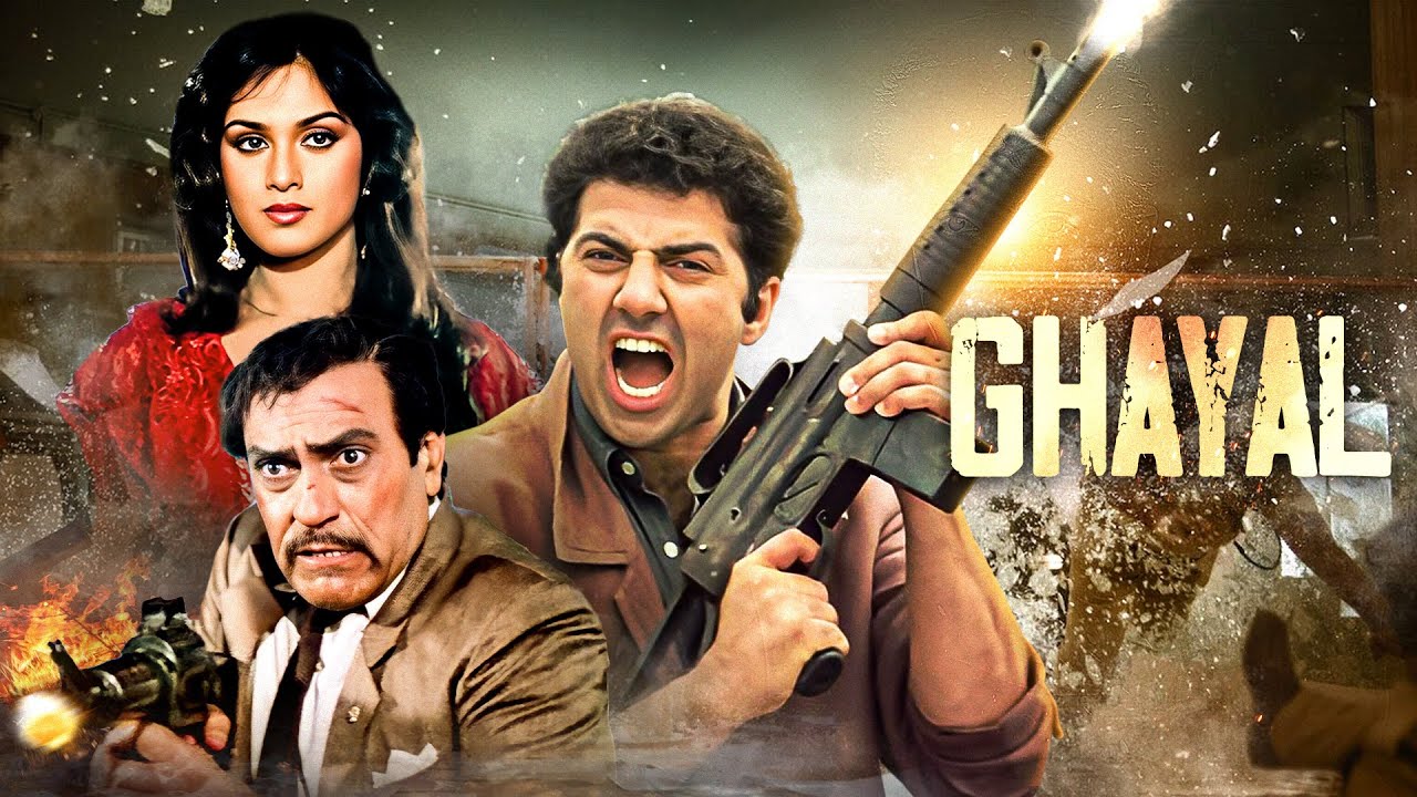 Ghayal (1990) | Sunny Deol, Meenakshi Seshadri | Full HD Action Thriller