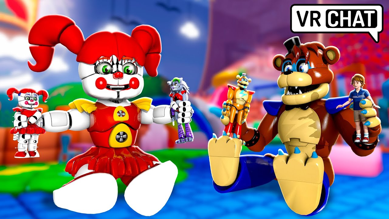 Frankie Meets Circus Baby's DAUGHTER SUGAR in VRCHAT