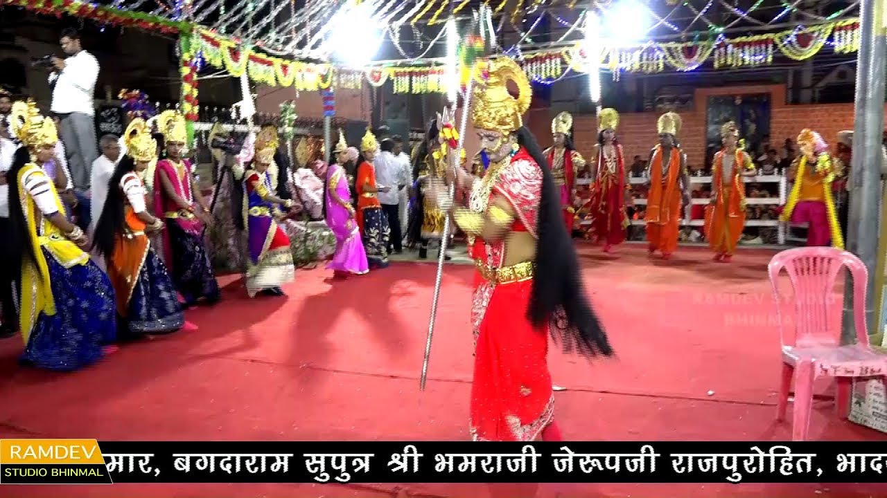 Bhadarda Garba // भादरड़ा गरबा महोत्सव 2019 //महाकाली की एंट्री // Bhadarda Bhinmal