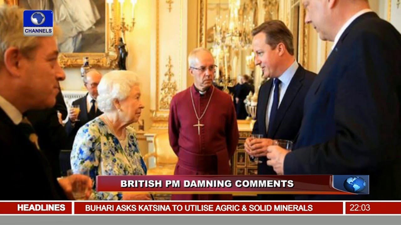 Nigeria Is 'Fantastically Corrupt' &mdash; British PM, David Cameron