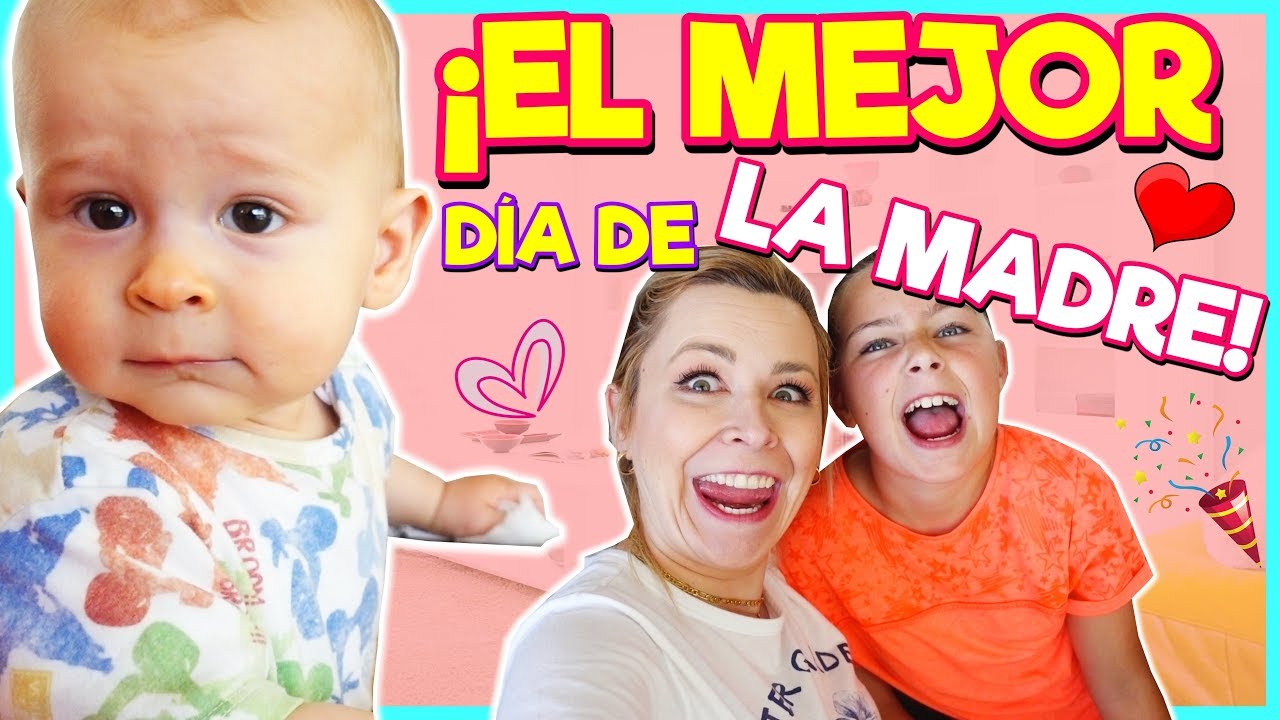 CELEBRAMOS el DÍA de la MADRE ¡El mejor regalo! 😱😍| Familia Carameluchi 👨‍👩‍👧‍👦