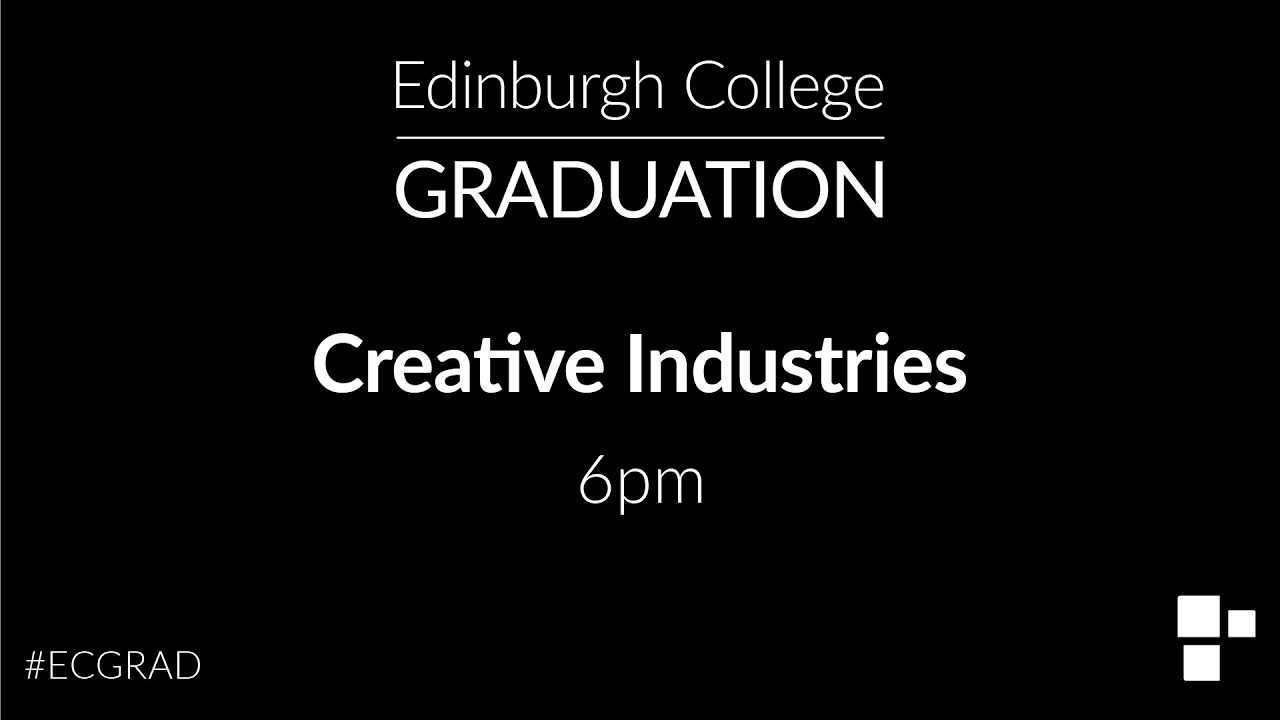 Edinburgh College Graduation 2024 – Creative Industries