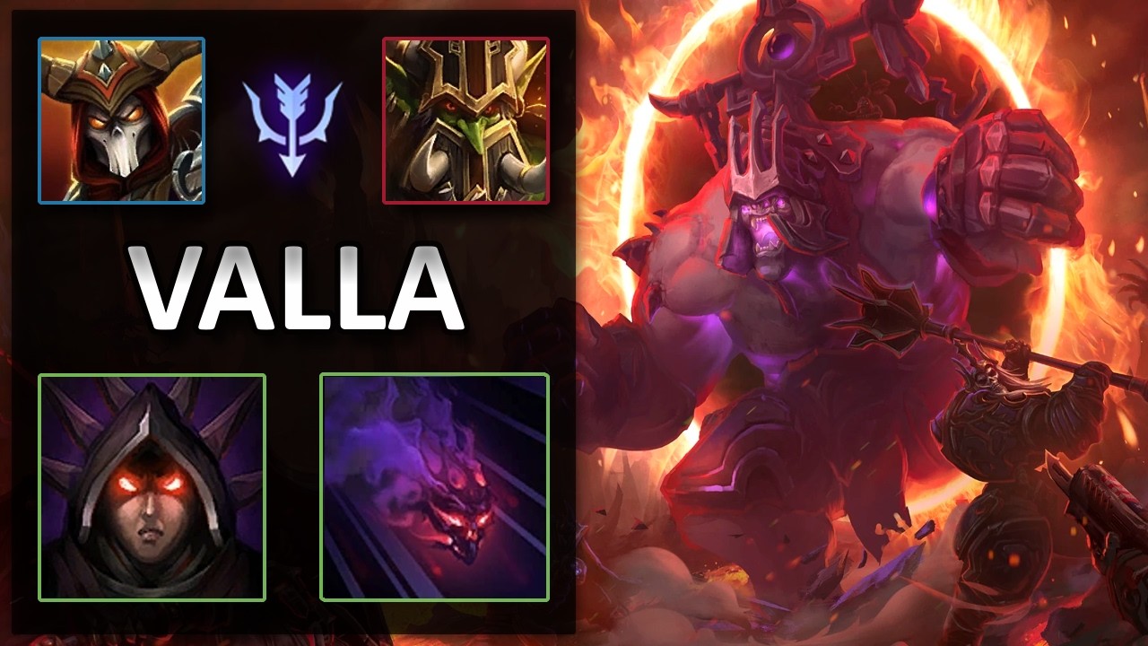 Valla Rain of Vengeance vs Zul'Jin | Infernal Shrines | Heroes of the Storm Master Replay