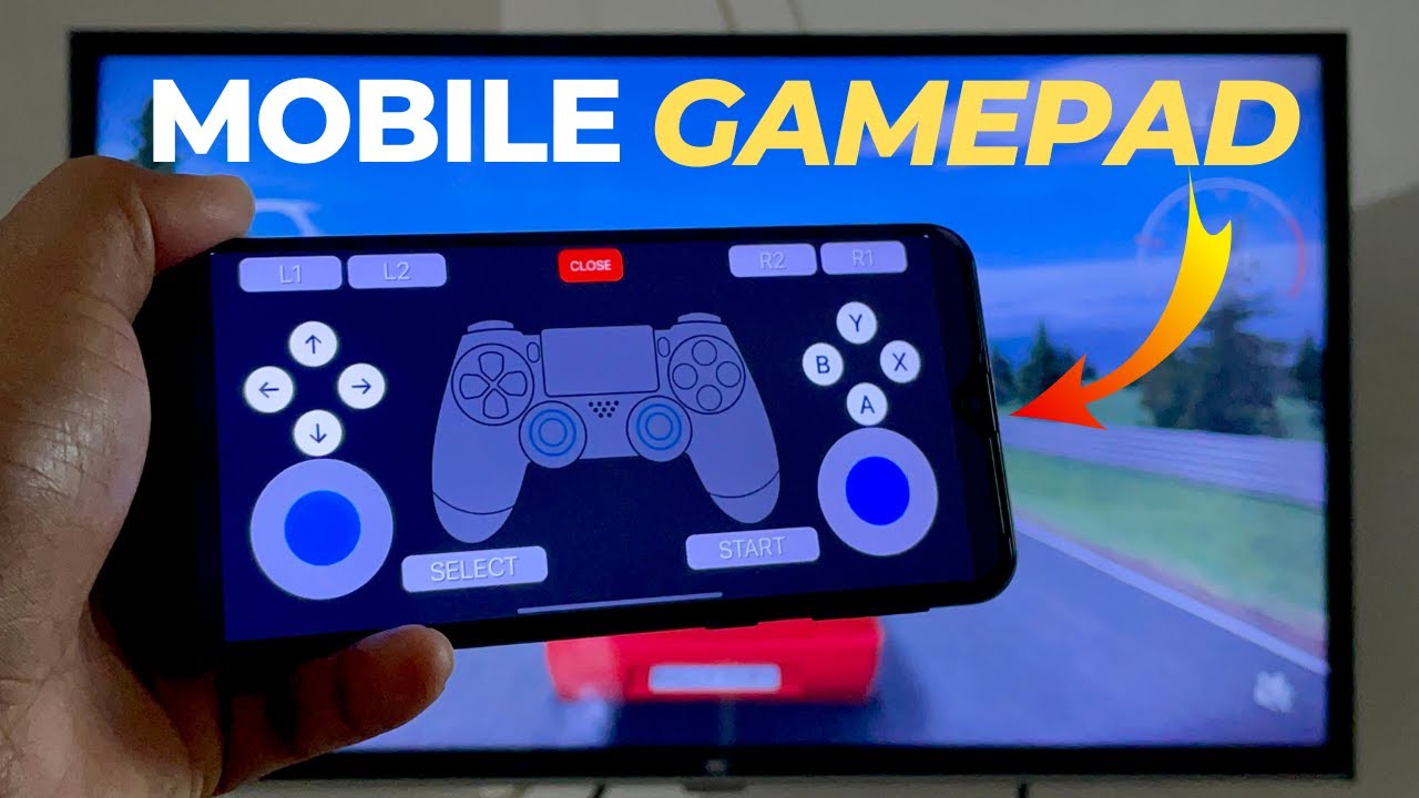 Connect Your Android TV With Mobile Gamepad | Playing Games