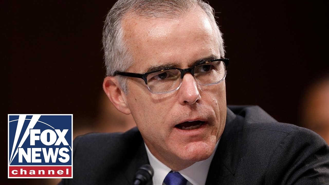McCabe wrote secret memo detailing firing of Comey