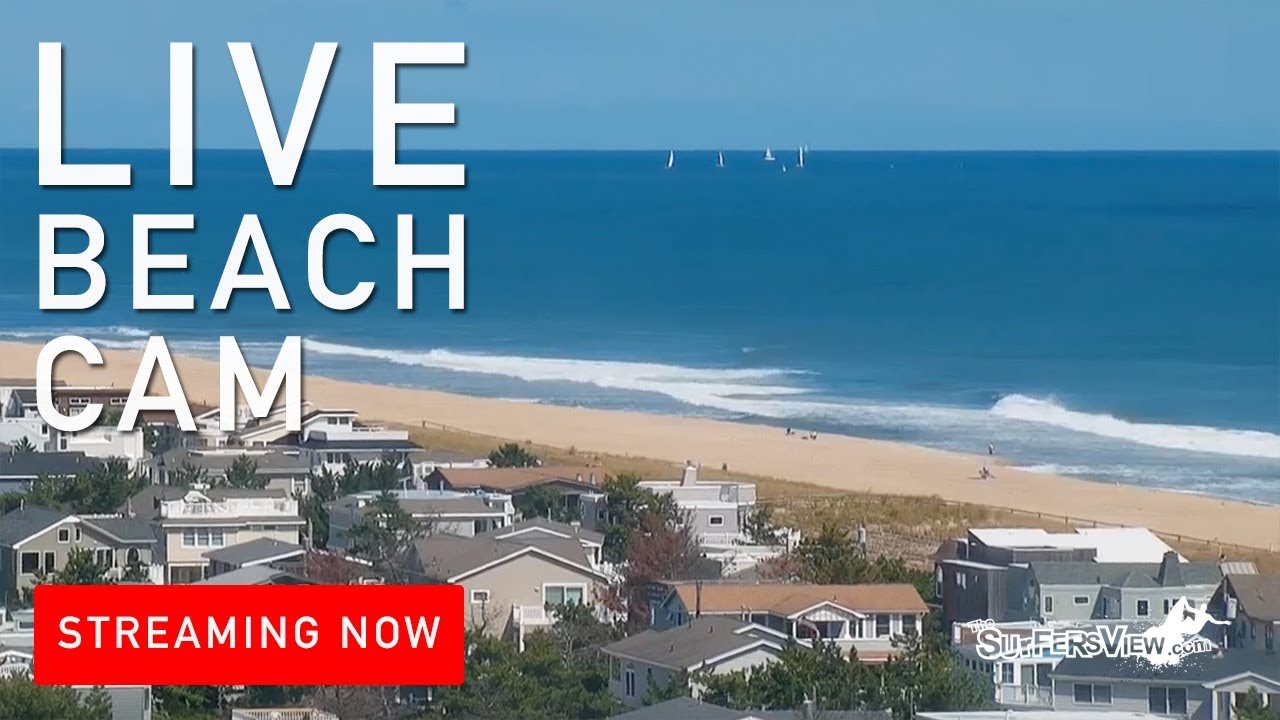 Live Surf Cam: Harvey Cedars, New Jersey