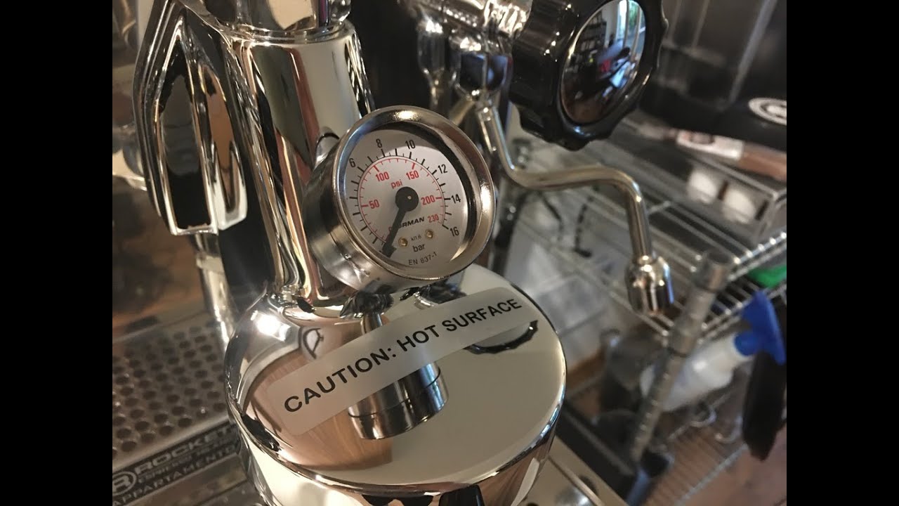Add Pressure Gauge to Rocket Appartamento (E61 HX)