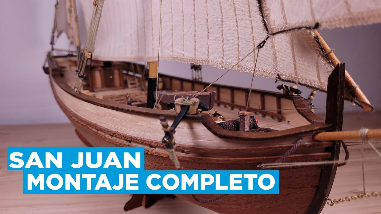 Descubre cómo se construye una maqueta de barco en solo 20 minutos #modelismo #modelismonaval