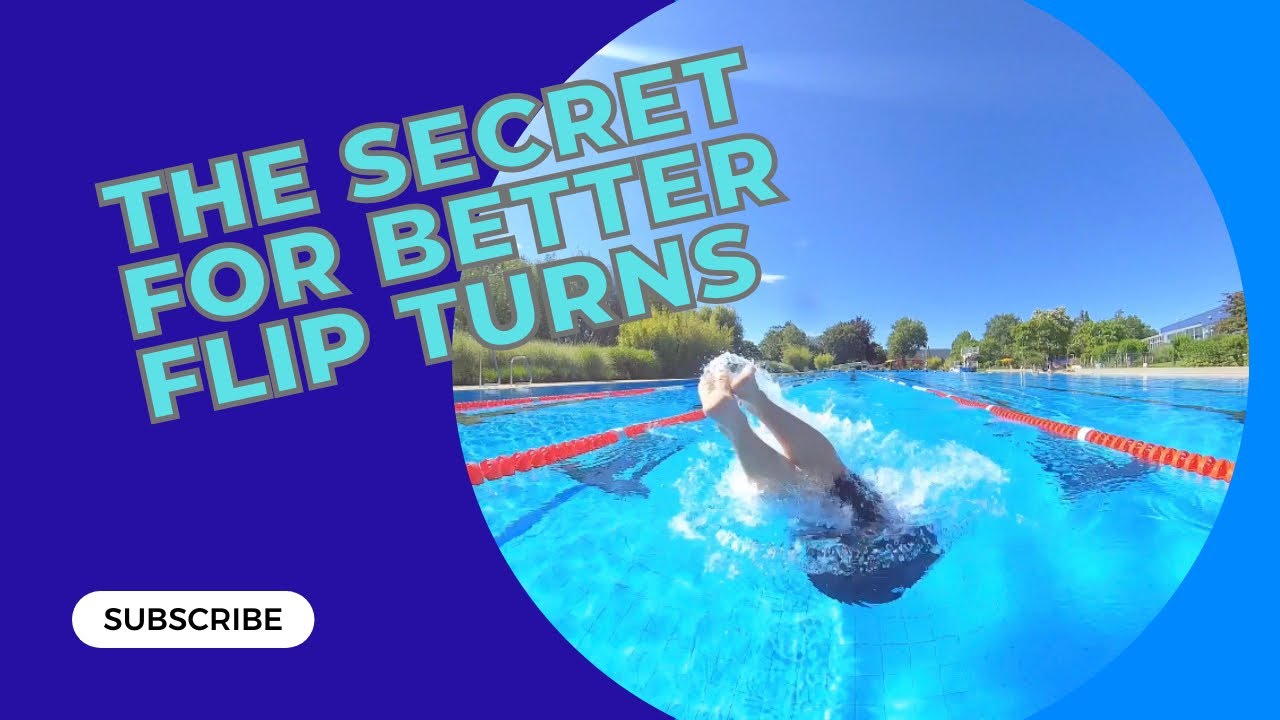 The secrets for better flip turns in swimming | step-by-step guide #swimming