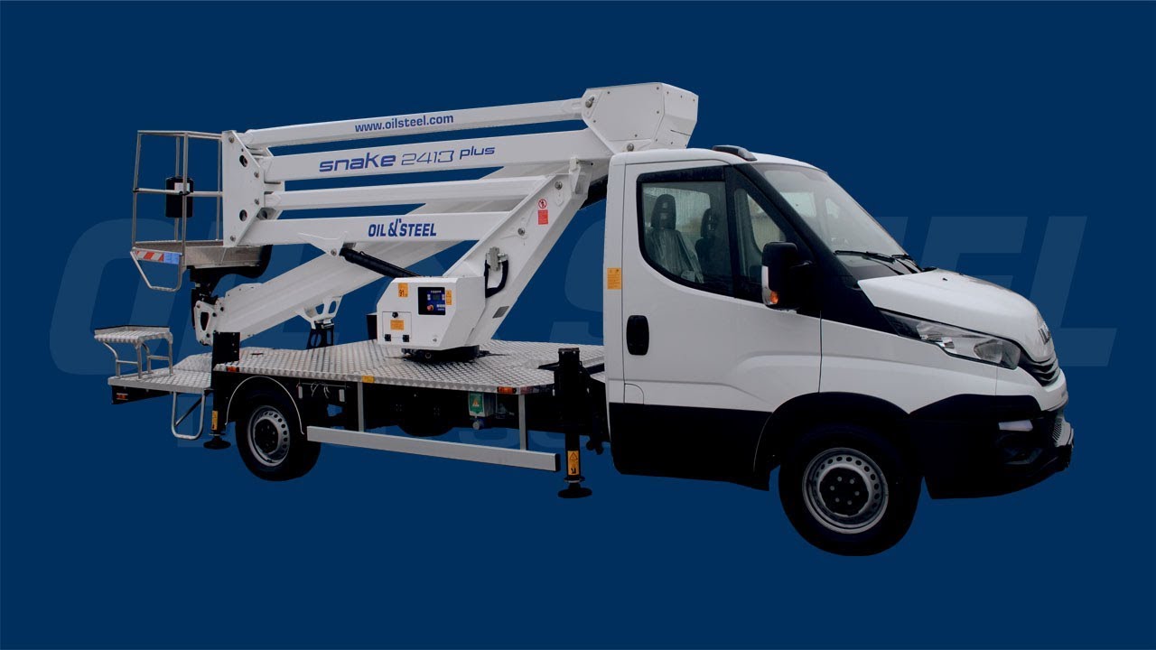 Snake 2413 PLUS Gelenkteleskop-Arbeitsbühne auf Iveco