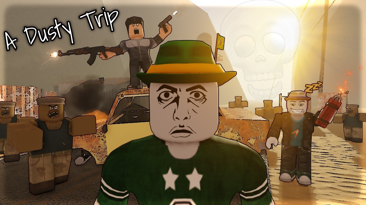 Роблокс A Dusty Trip | Смешные Моменты