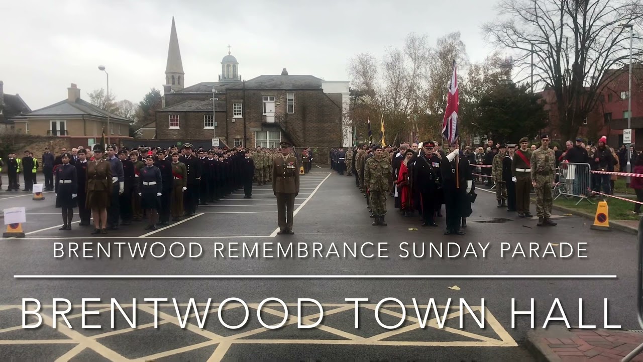 Brentwood Remembrance Sunday Parade 2021